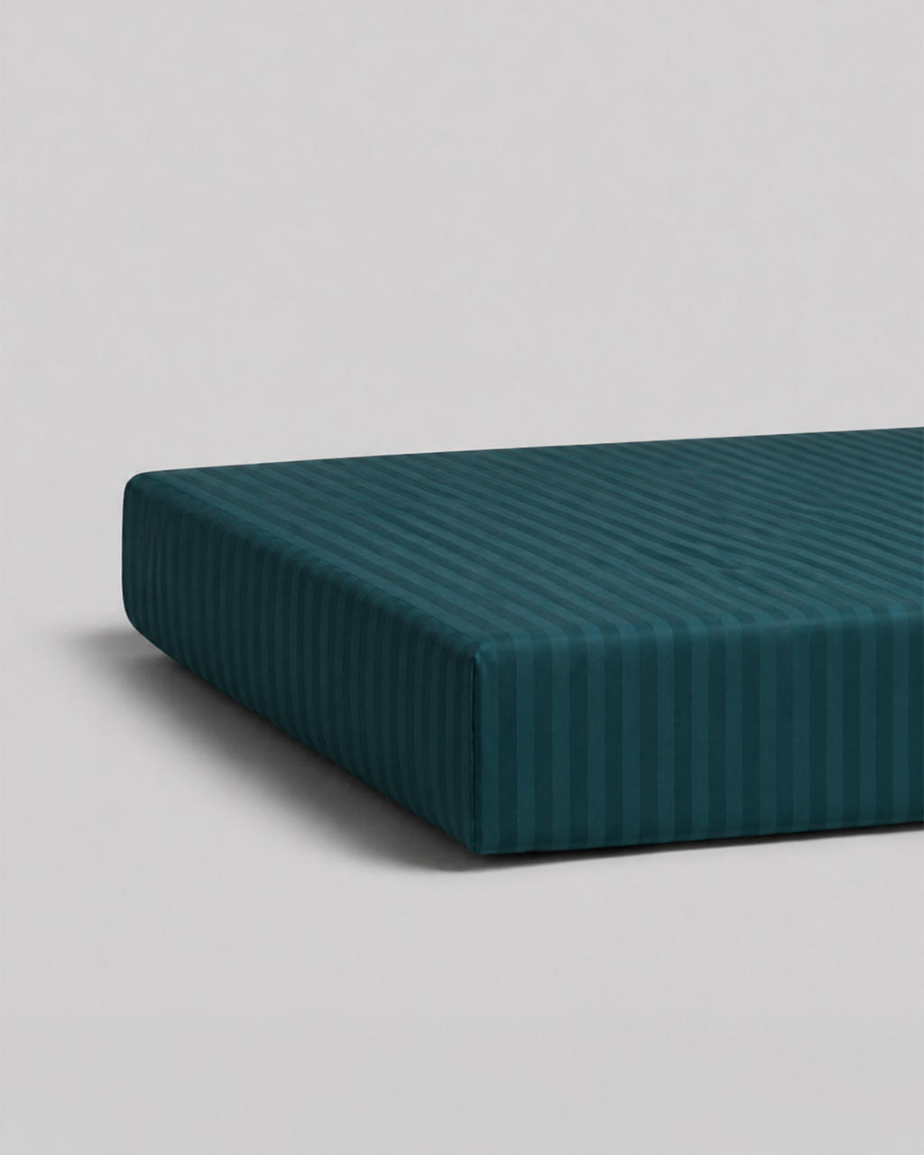 Satin/Cotton Striped Bedsheet