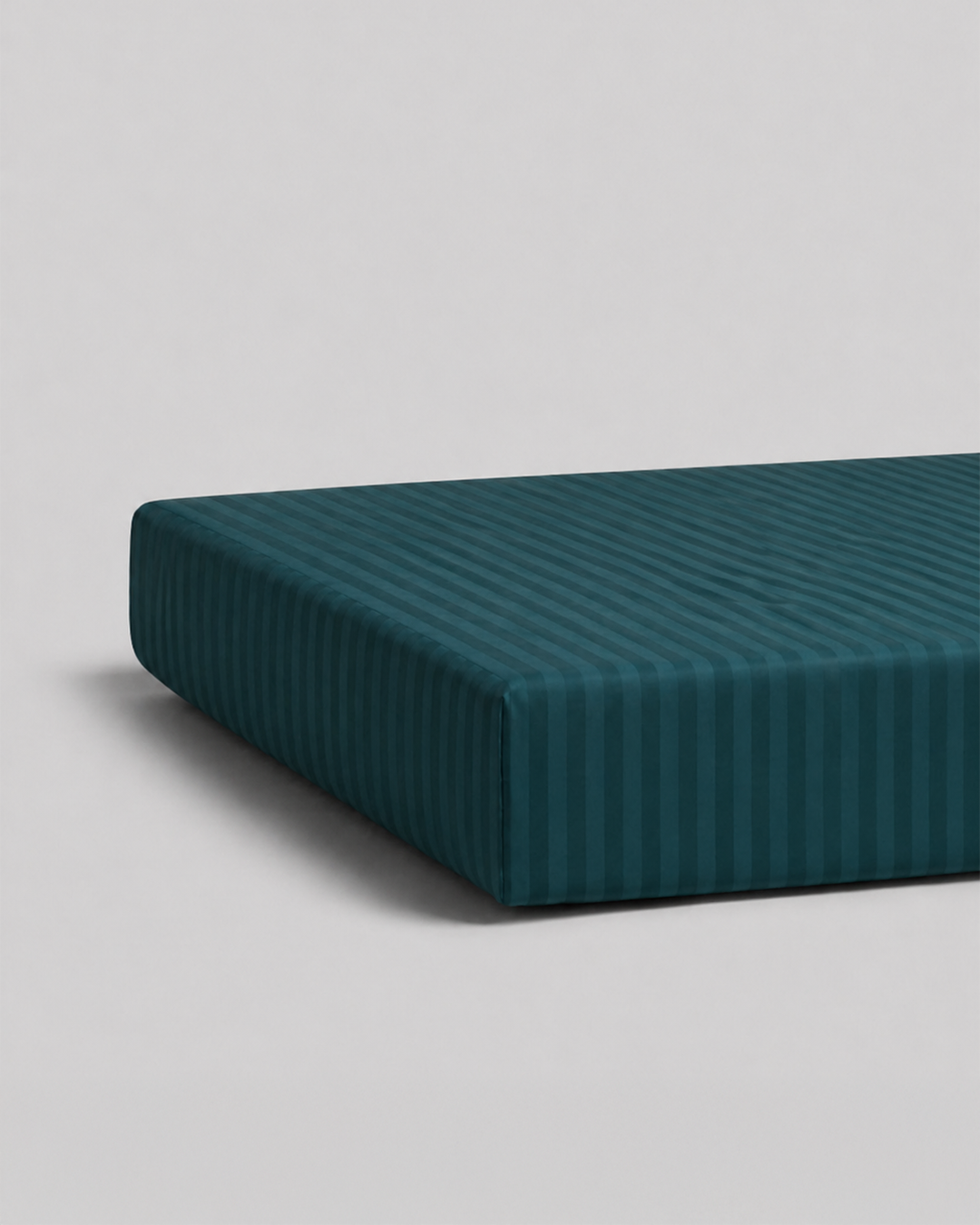 Satin/Cotton Striped Bedsheet