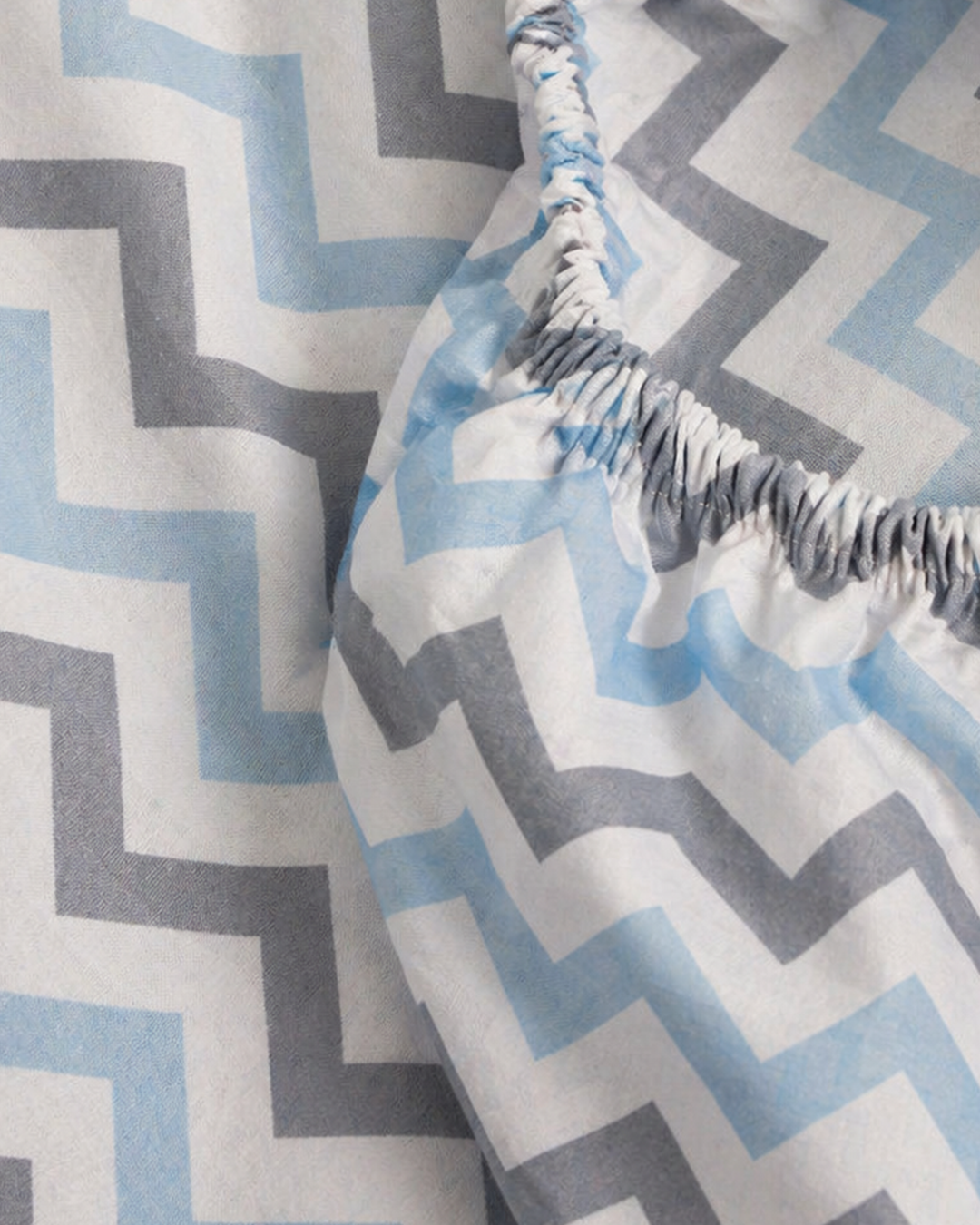 Urban Zigzag Cotton Bedsheet