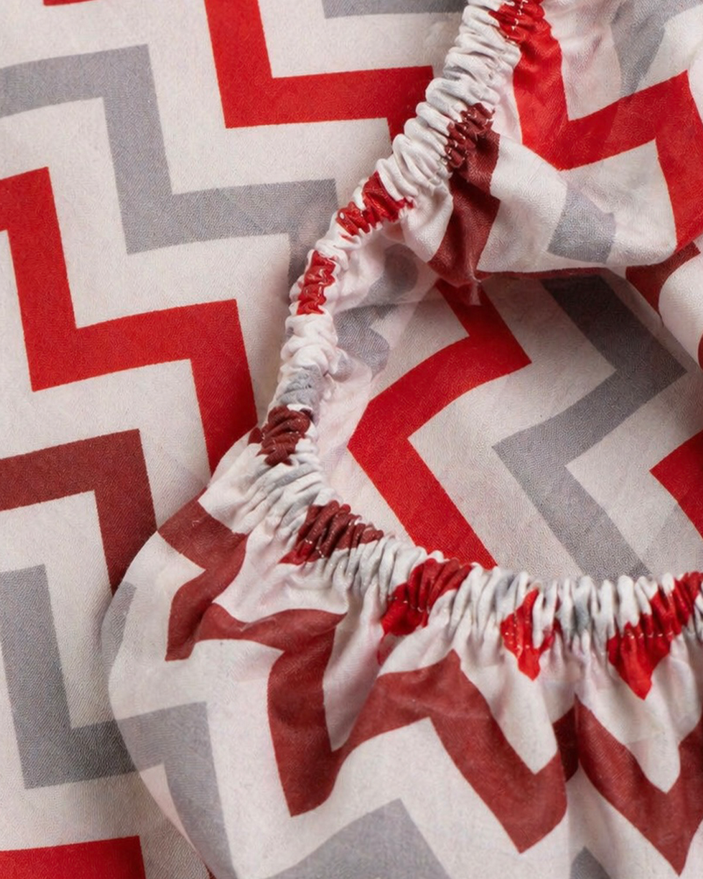 Urban Zigzag Cotton Bedsheet