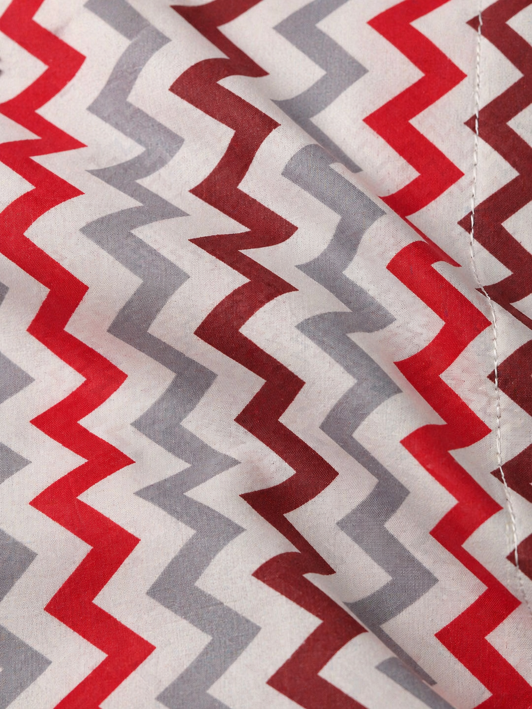 Urban Zigzag Cotton Bedsheet