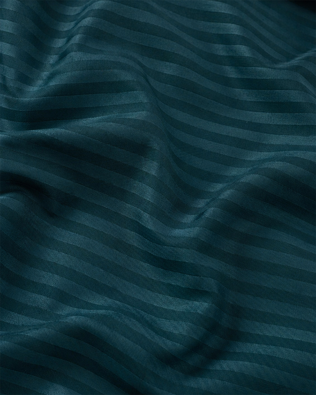 Satin/Cotton Striped Bedsheet