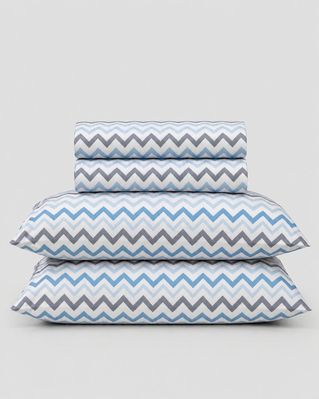 Urban Zigzag Cotton Bedsheet